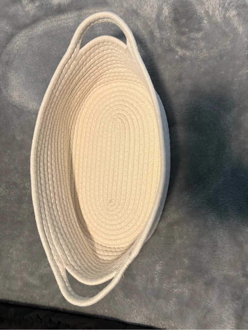 Cream Woven Rope Storage Basket - Home Accents